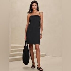 Banana Republic Square-Neck Sexy Mini Dress Petite Small